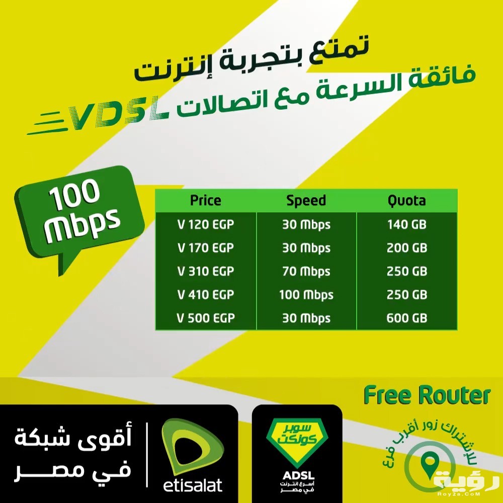 رقم خدمة عملاء اتصالات مصر 2021 موبايل إنترنت adsl