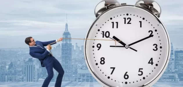 بحث عن الوقت