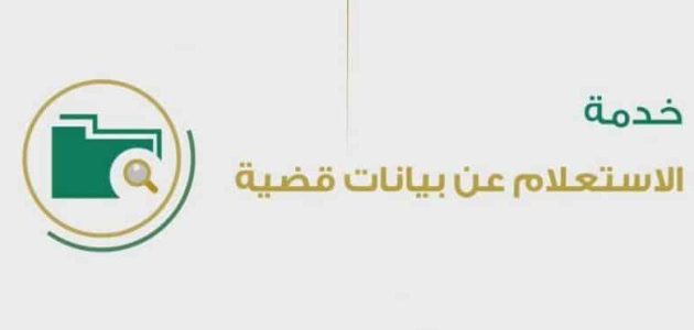 الاستعلام عن حالة القضية في السعودية
