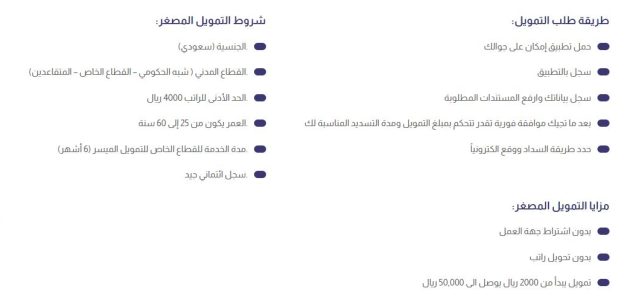 شروط قرض إمكان الراجحي السعودية