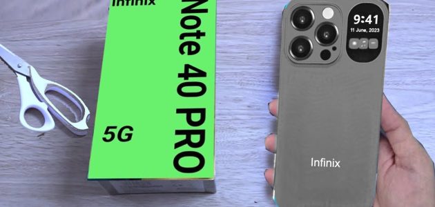 مواصفات وسعر هاتف Infinix Note 40 5G بمعالج جديد