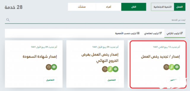 خطوات إصدار رخصة عمل 100 ريال خطوات إصدار رخصة عمل 100 ريال