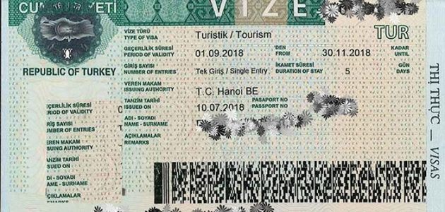 فيزا تركيا من السعودية للمقيمين