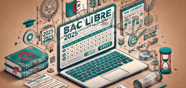 كيفية تسجيل بكالوريا أحرار الجزائر 2025 عبر bem.onec.dz